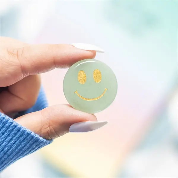 Stay Positive Aventurine Happy Face Crystal 1