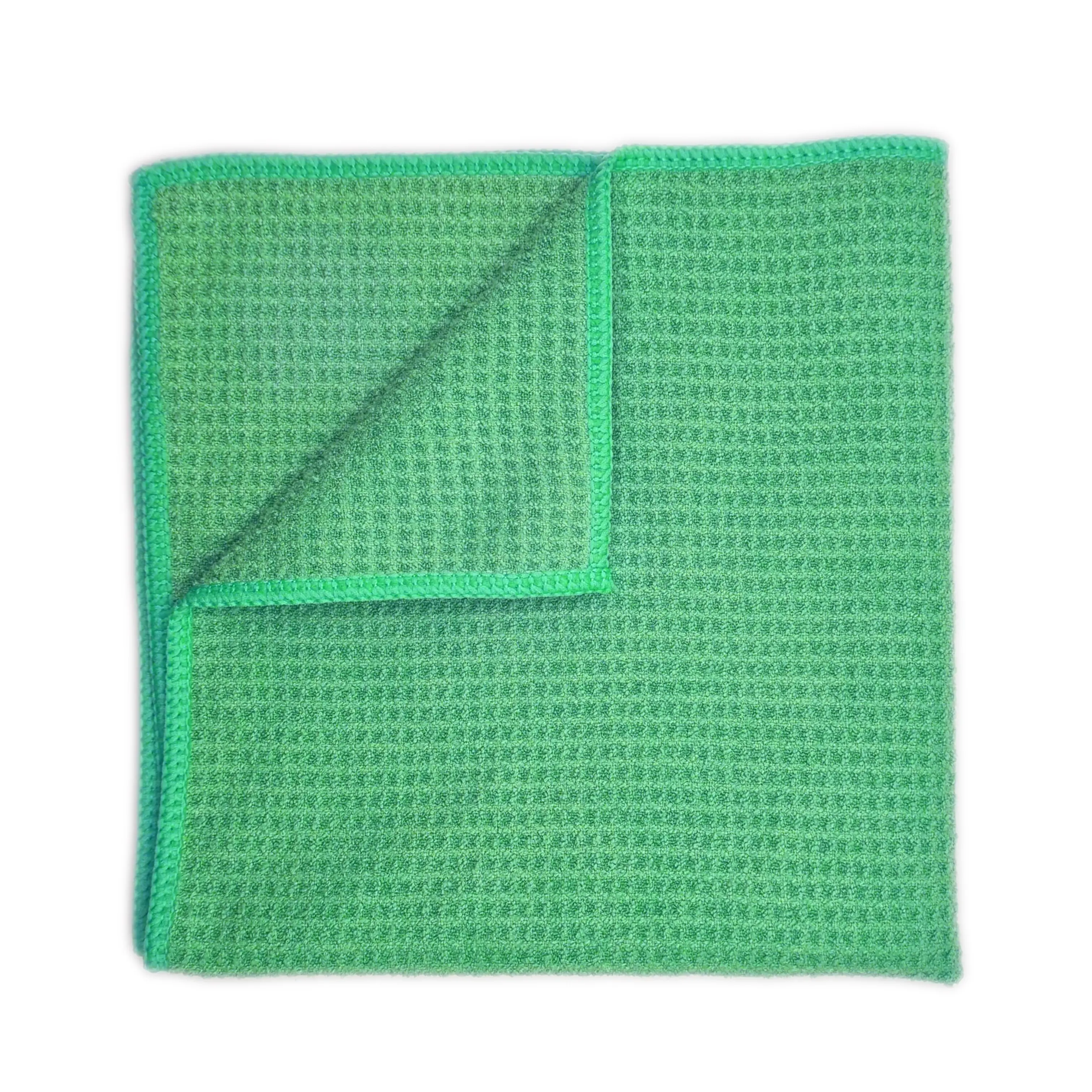 Tino Glass Cloths (Pack of 4) Microfiber Cleaning Cloths for Streak-Free Glass & Mirror Finishes – Reusable & Durable