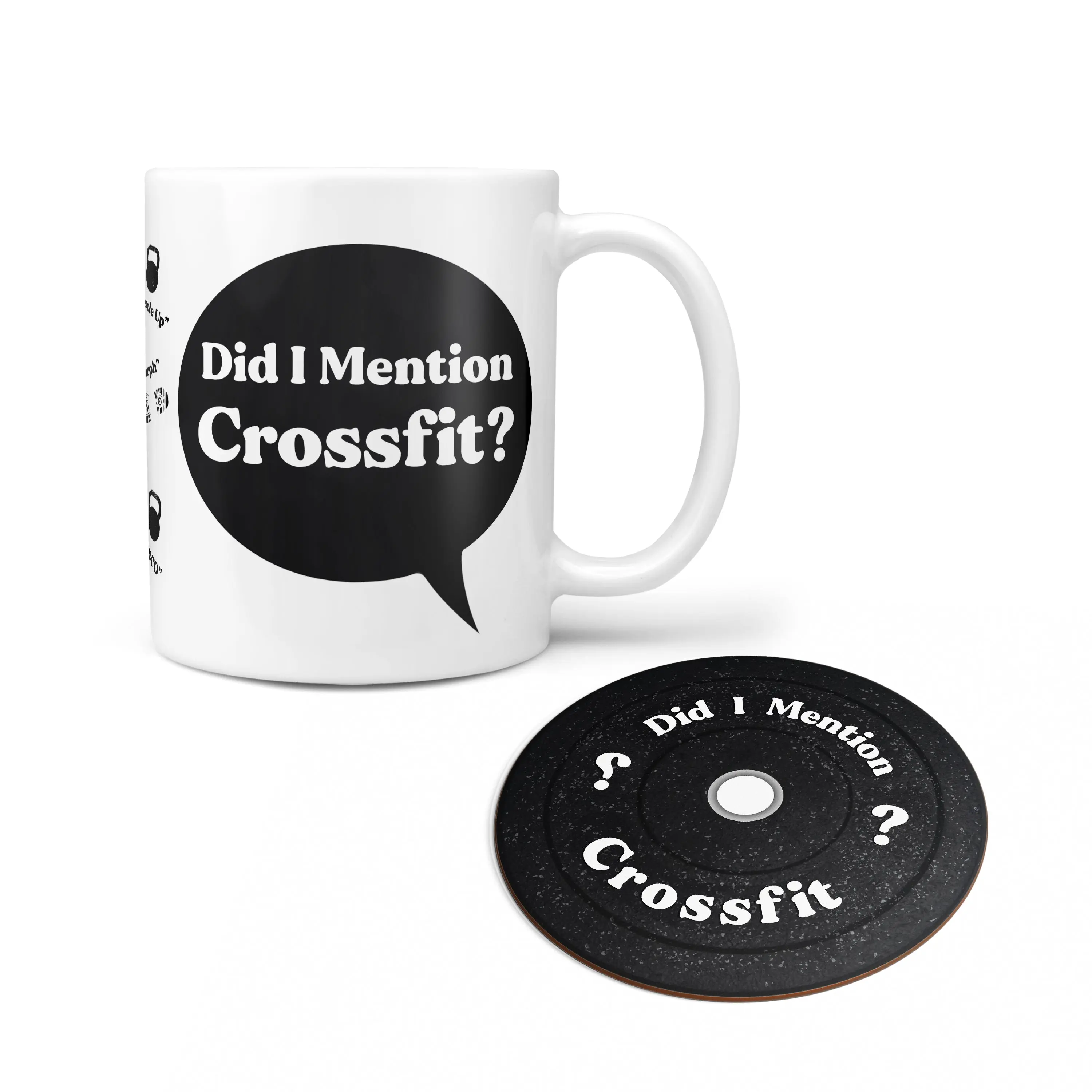 Did I mention Crossfit? Personalised Mug Ceramic Drinkware