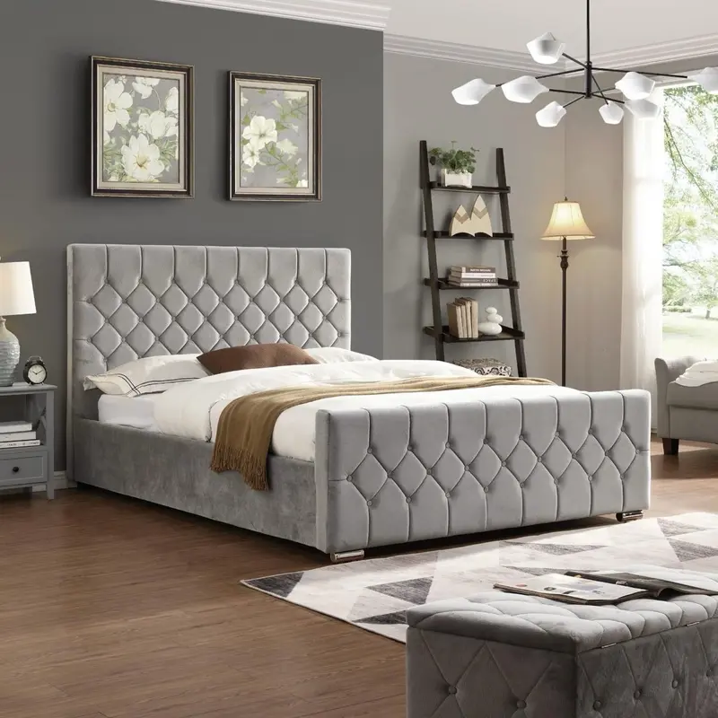 Panel and upholstery beds available on sale 1