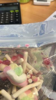 Product Review of Custom Pips Sweets Mix - Cola, Fruits, Sherbet,  Rhubarb & Custard, Bubblegum, Strawberry & Cream from P**g (**) 0
