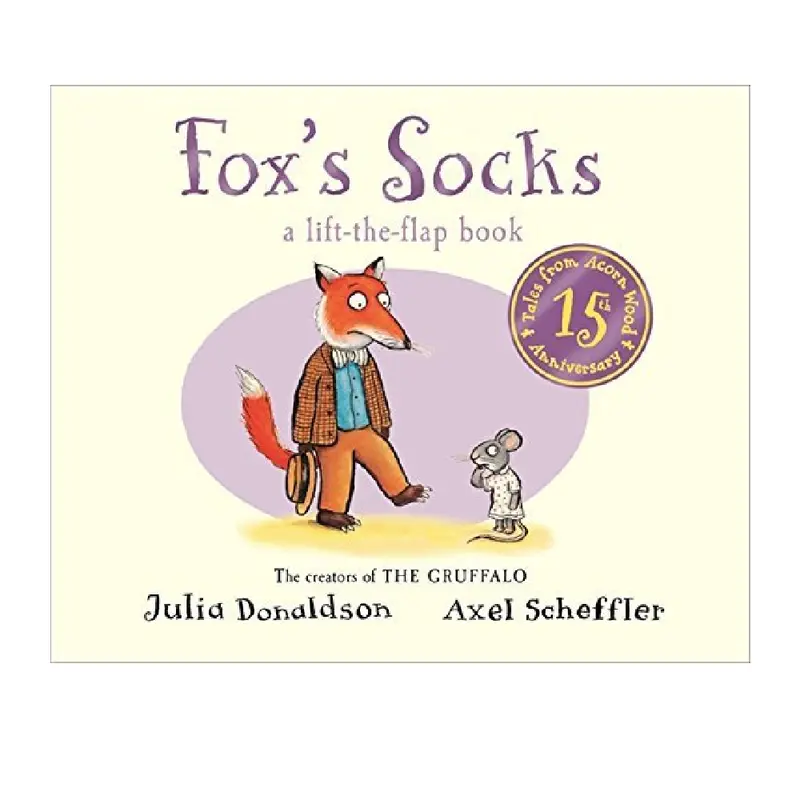 Julia Donaldson Tales From Acorn Wood Series Collection 4 Books Set Fox's Socks 2