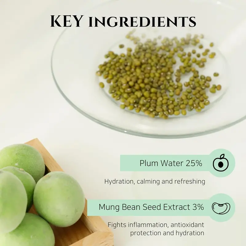 Beauty of Joseon Green Plum Cleanser |Refreshing , Skincare Hydrating for Deep Cleansing & Oil Control | Skin Repair, Purifying & Soothing Formula with Korean Herbal, Moisturizing Facial Gel Ingredients for a Fresh Glow Moisturize (100ml) Comfort Hydrate 3