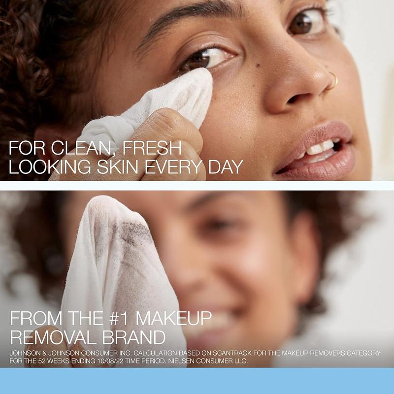 Makeup Remover Cleansing Towelette Singles, Daily Face Wipes To Remove Dirt, Oil, Makeup & Waterproof Mascara, Individually Wrapped, 20 Count 6