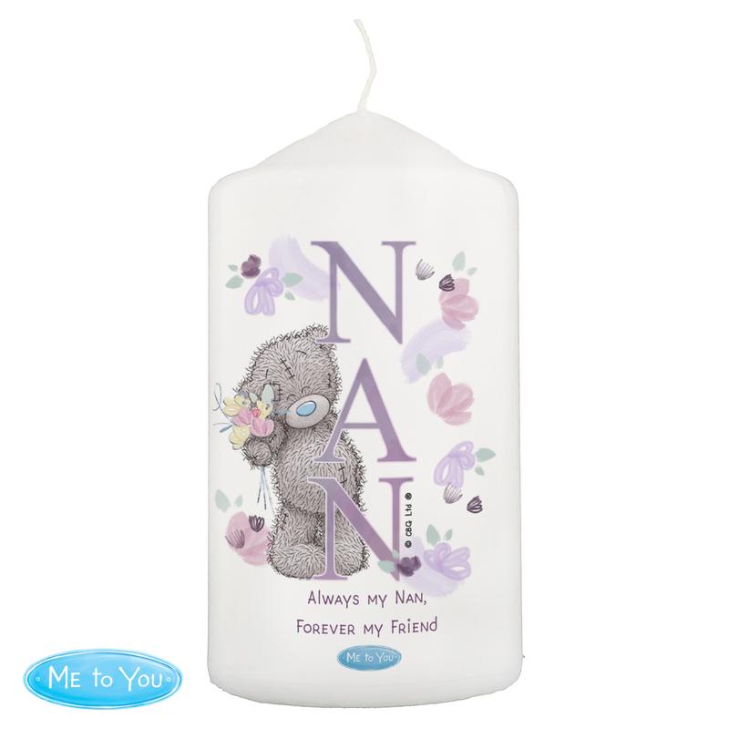 Personalised Me to You NAN Pillar Candle 3