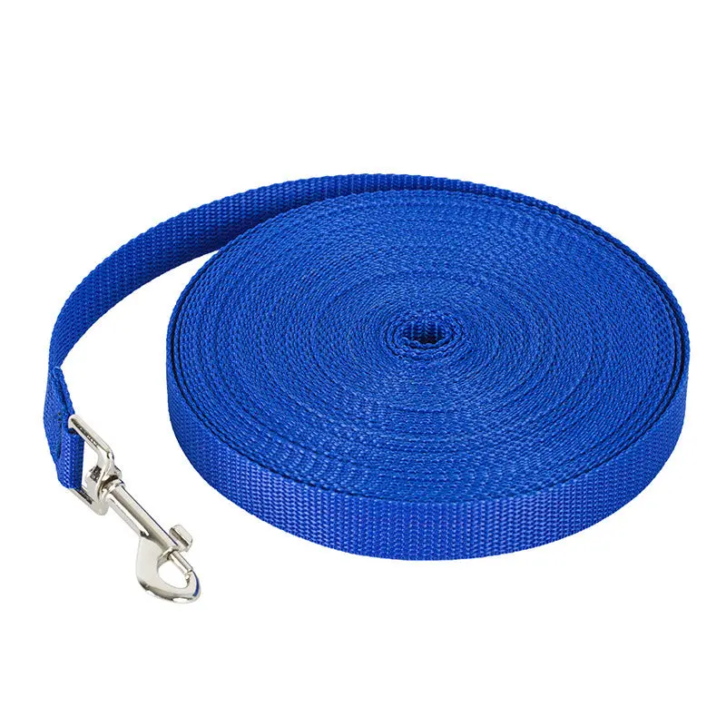 Nylon Long Line Recall Training Dog Lead harness s 2