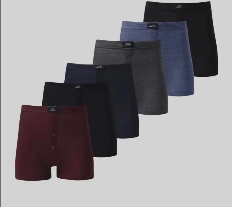 Men Plain Cotton Rich Plain Underwear Fabric Menswear 0