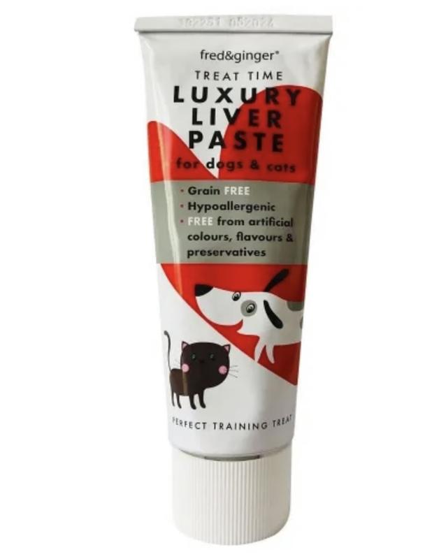 Fred and Ginger Luxury Liver Pastes Assorted Flavours for Dogs dog  food 0