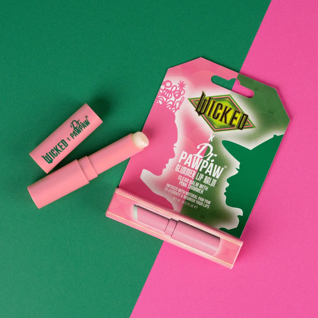 WICKED x Dr.PAWPAW Hydrating Glimmer Lip Balm Skincare Vegan