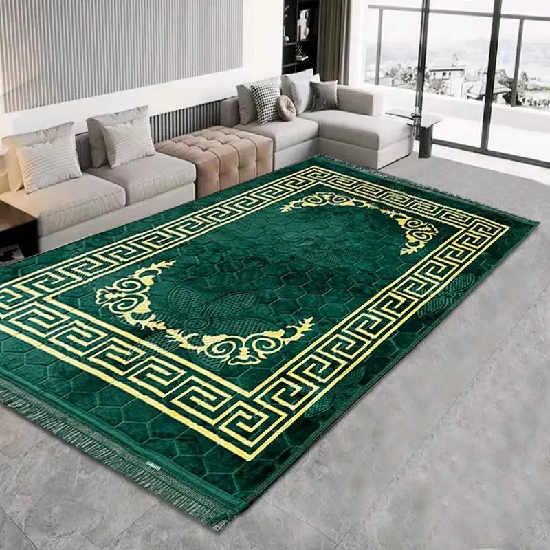 New Greek Style Rug Border Design Non Slip Machine Washable 90x190cm 160x230cm 3