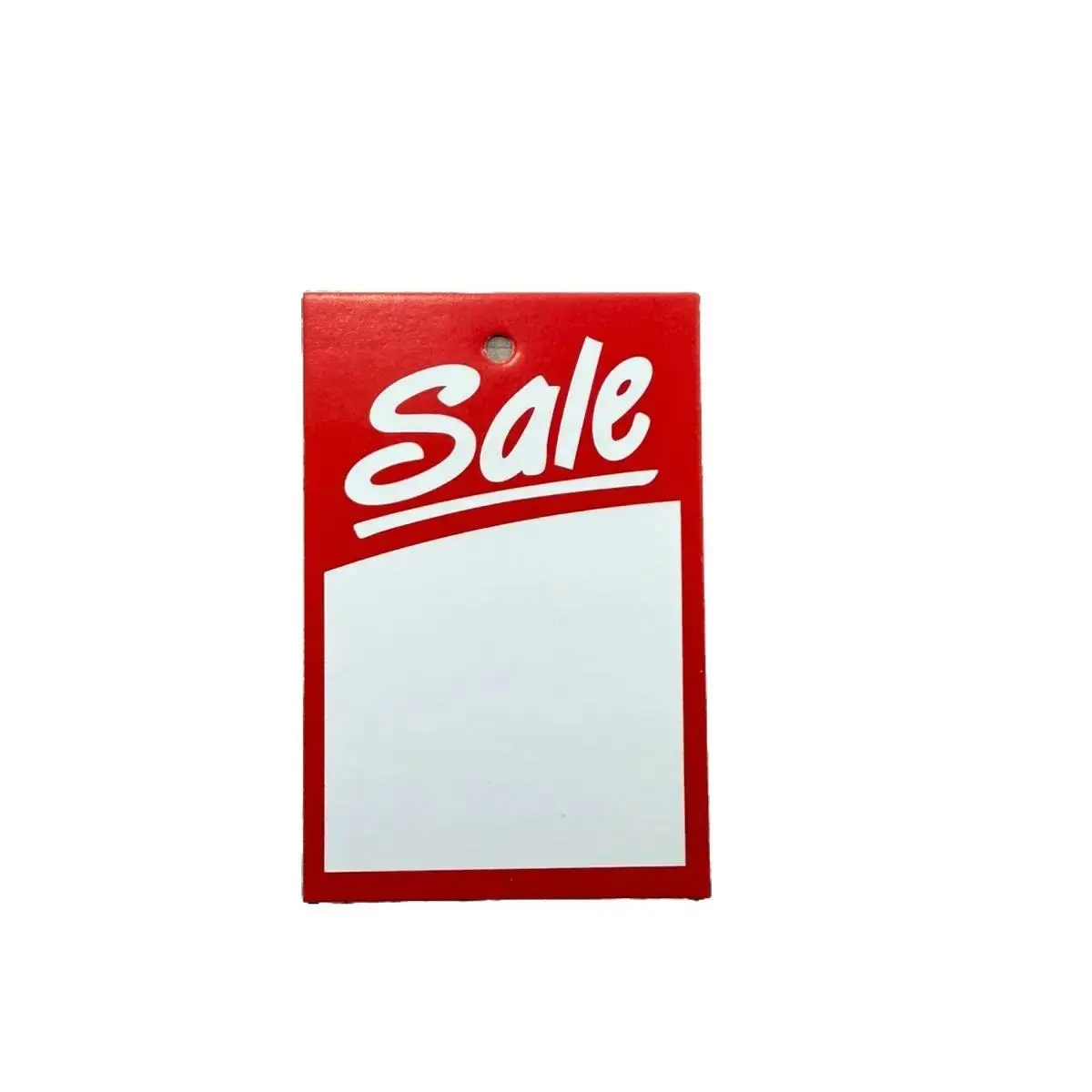 100x SALE/REDUCED CARDS TAGGING GUN CARD PRICING GUN HANGER SWING SALE/WAS NOW TICKETS