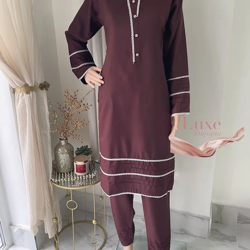 2 piece Dhanak winter wear 3