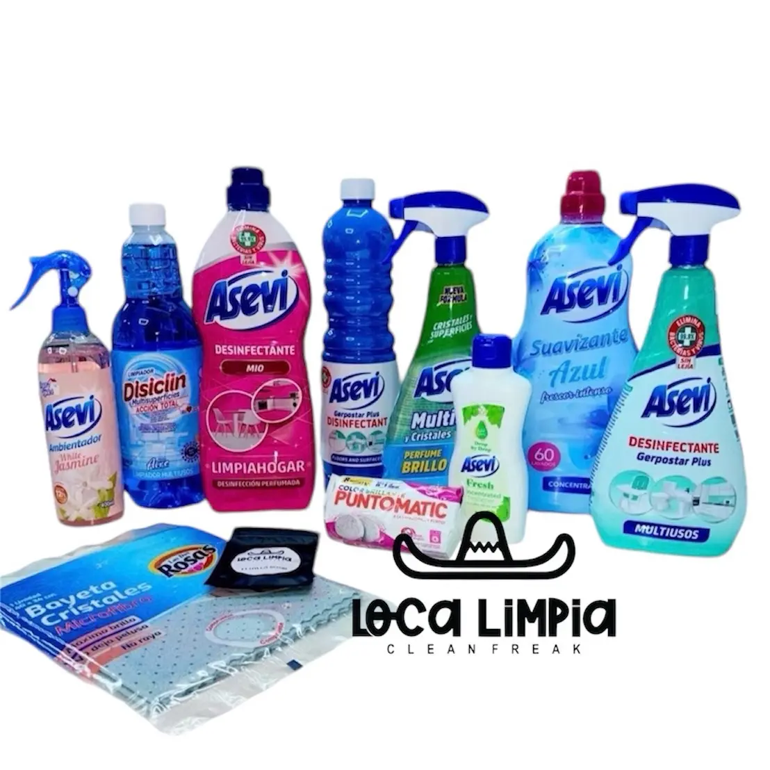 Asevi Loca Limpia Big Bundle Cleaner Cloth