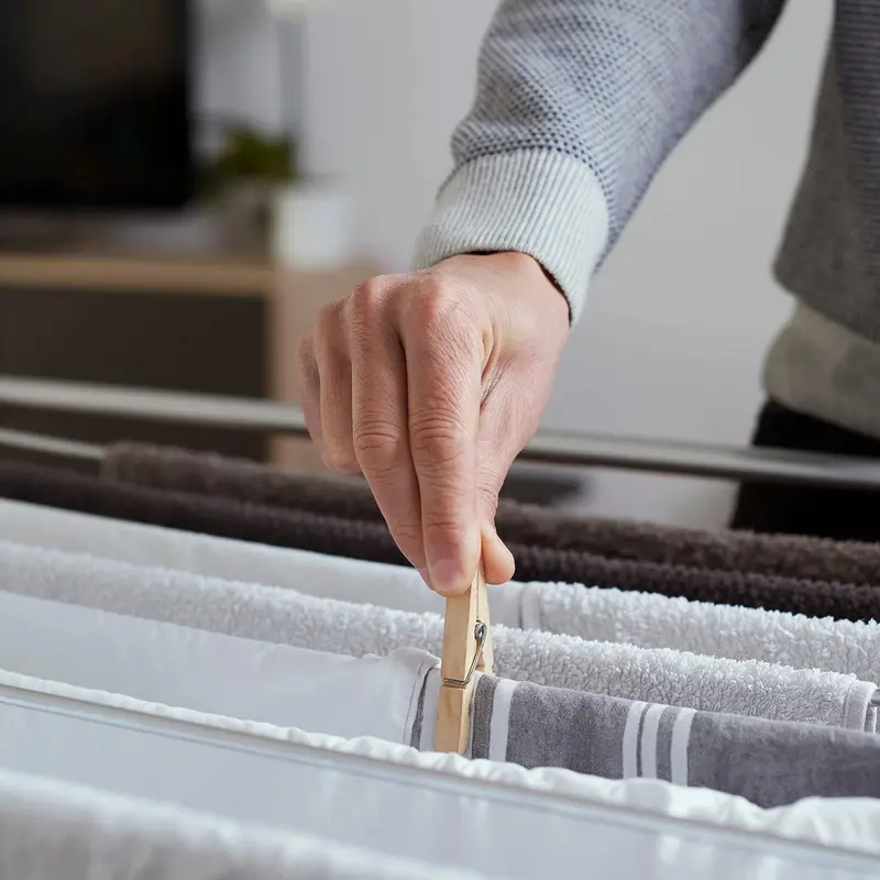 5 Bar Blue Radiator Airer - Perfect for Any Home 3