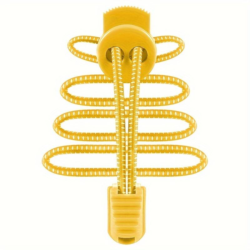 Easy-Tie No-Lace Shoelaces - 1 Pair, Elastic & Durable for Sneakers and Boots, Casual Style 6