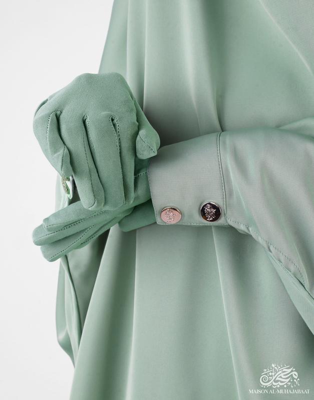 Bisht Abaya with Snap Buttons - More Colours - Womens Prayer Dress Zipper Pockets Wudu Friendly Abaya 48 to 64 Modest Fashion Women’s Islamic Clothing 5