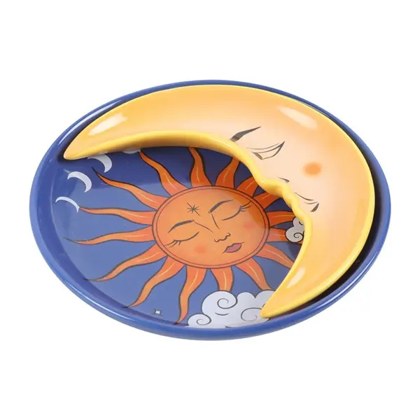 Sun and Moon Celestial Stacking Trinket Dish Small Plates 2