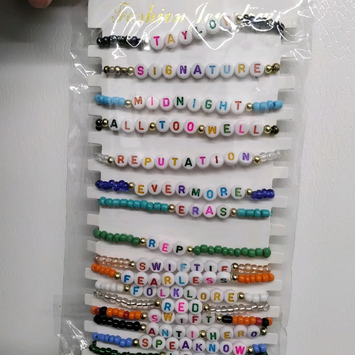 Taylor Swift Eras Tour Bracelets set of 16