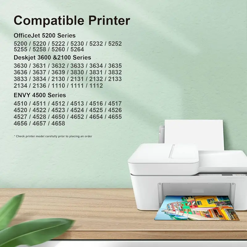 TRAHOO-63XL Black Ink Cartridge Replacement for HP Ink 63 63XL Black Ink 63XL Ink Cartridges Combo Pack Works with DeskJet 1112, 2100 Series, 3600 Envy 4500 OfficeJet 3800 4600 5200 Series F6U62AN, 2 1