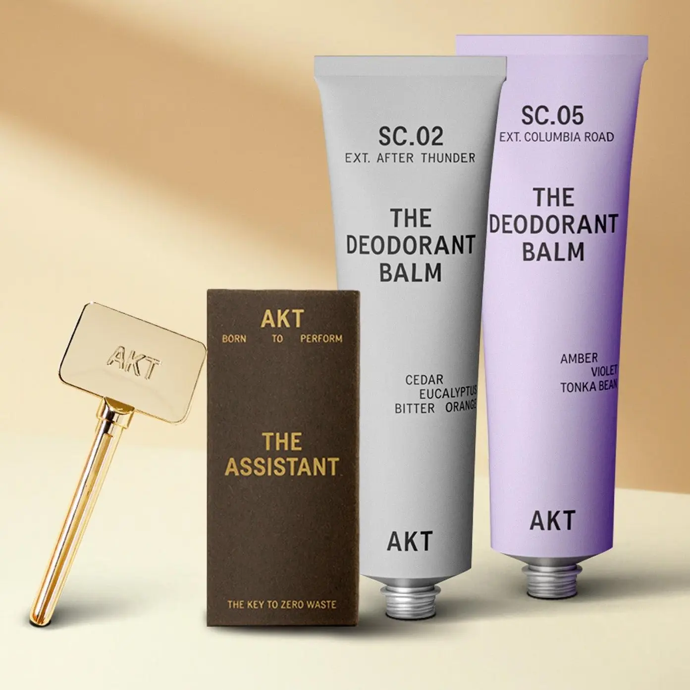 THE BESTSELLERS. Includes our best selling products in one set. SC.02 After Thunder, SC.05 Columbia Road and The Assistant. Plastic-Free and Aluminium-Free Body Care.