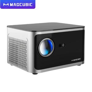 Magcubic 580ANSI Projector Android 11 4K 1080P Wifi6 Voice Control Allwinner H713 Electronic Focus BT5.0 Home Cinema HY350 Pro Audio Bluetooth Device Remote Speaker projector  bedroom magcubic  portable  projector 4k  projector