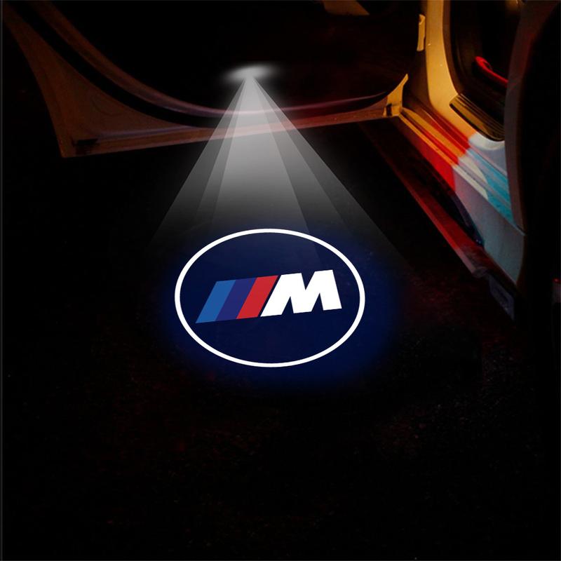 Product Introduction of 2/4pcs For BMW M E46 E90 E60 F30 E39 E36 F20 E87 G30 E92 F11 G20 X3  F20 E61 Car Door HD Welcome Light Led Wireless Projector Lamp 29