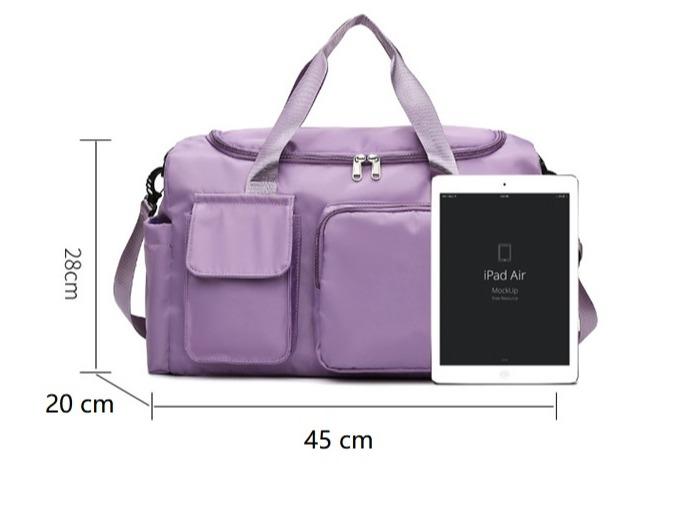 UK Seller New Large Women Duffle Bag Sport Gym Holdall Bag Weekend Bag Travel Bag A2 2