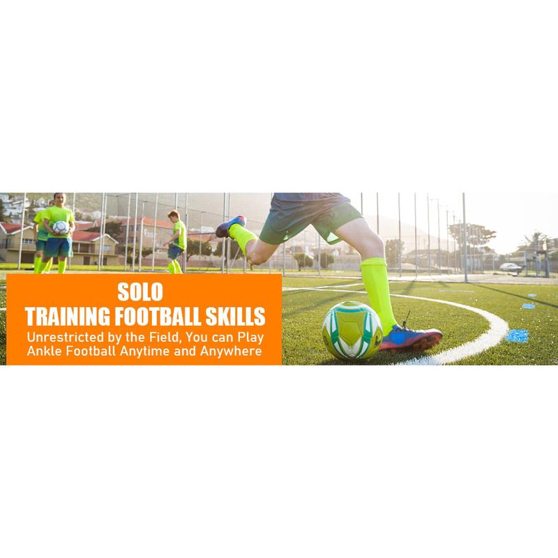 Football Kick Trainer- Football Training Equipment, Soccer Solo Skill Practice Training Aid, Training Aid Football Skills Improvement for Kids Adults 7