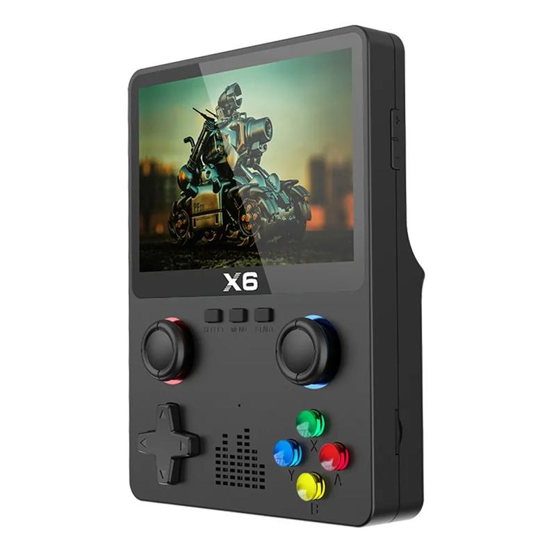 X6 3.5Inch IPS Screen Handheld Game Player Dual Joystick 11 Simulators GBA Video Game Console for Kids Gifts 5