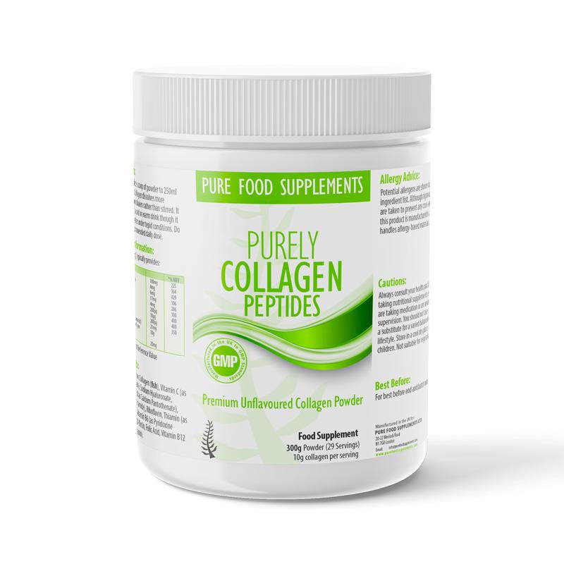 Collagen Powder Unflavoured Collagen Peptides with essential Vitamins (Hyaluronic acid, Biotin, Vitamin C, B12, etc) Tasteless easy dissolving formula 0