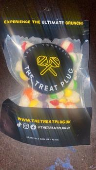 Product Review of Freeze Dried Original Rainbow Crunch Candy Snack - Sweet & Fruity Rainbow Crunch from C**e 0