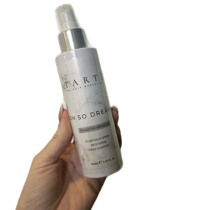 Oh so dreamy 150ml anti frizz humidity control, silkening shine spray argan oil infused mist Haircare 0