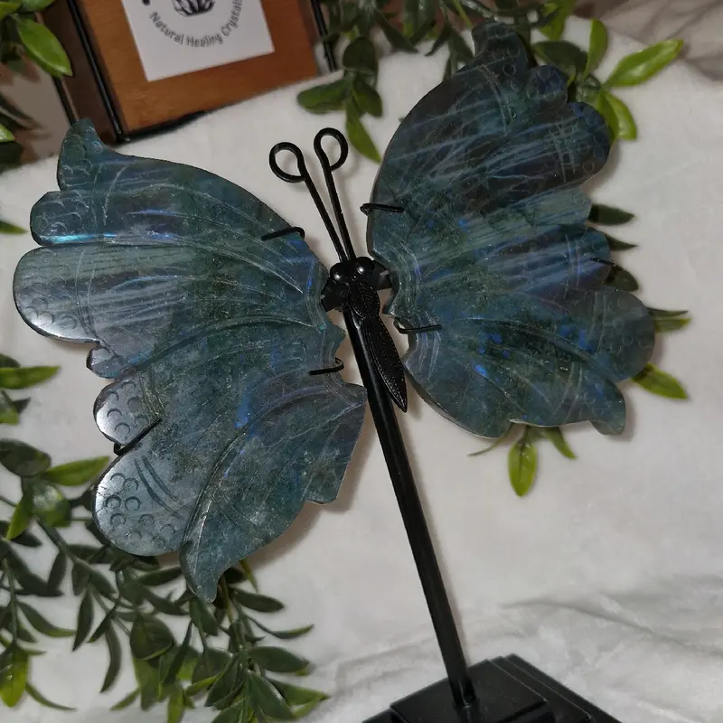 Labradorite Butterfly Wings 0