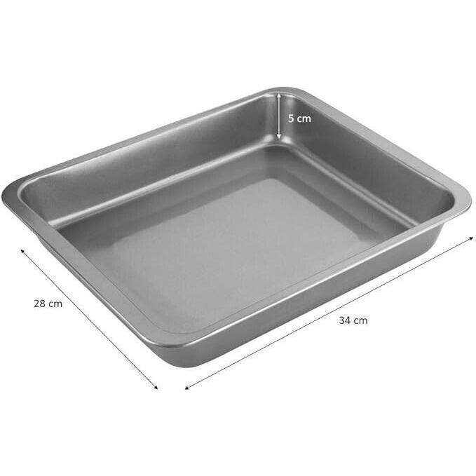 Non Stick Dish Roaster Baking Pan Oven Cooking Tray Deep Roasting Chicken Meat 1