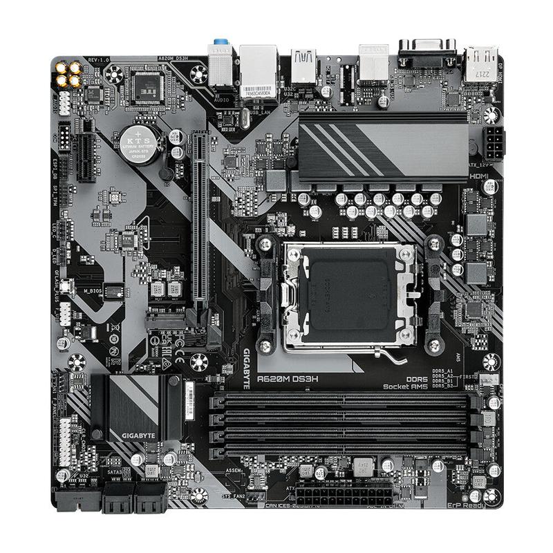 Gigabyte A620M DS3H (rev. 1.0) AMD A620 Socket AM5 micro ATX 3