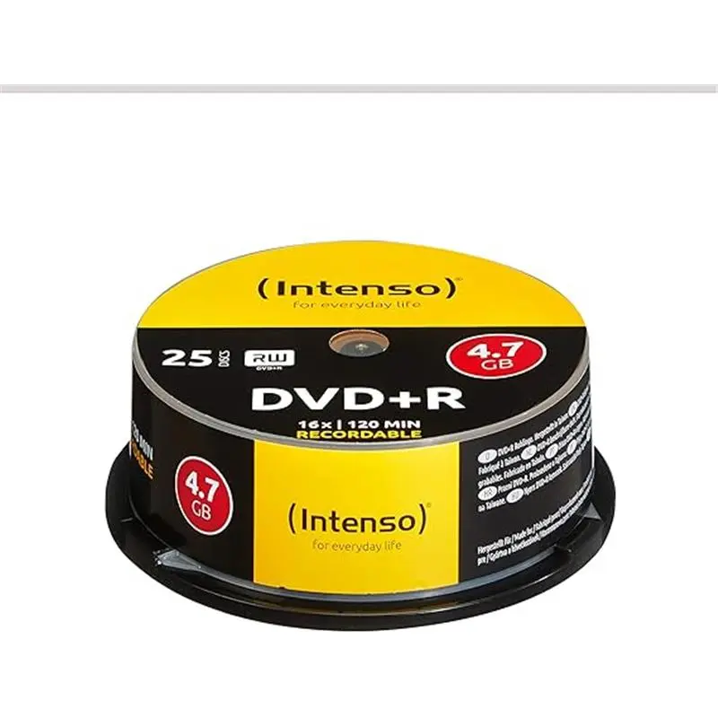 4111154 DVD+R 16x 25 Pack Cakebox - Fast Shipping 1