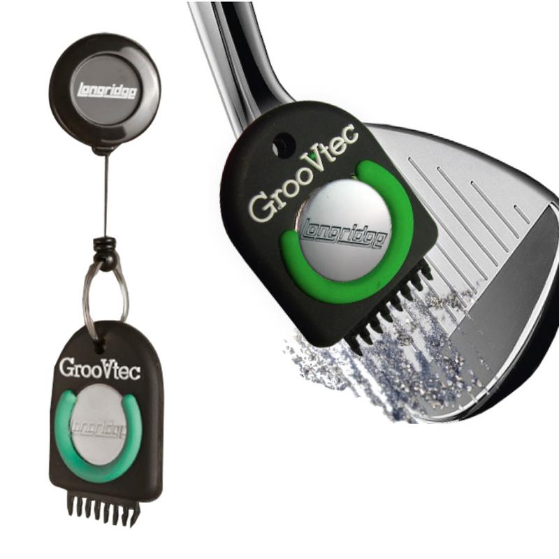 Longridge Groovtec Cleaner - Multi-pin Golf Club Cleaner with Ball Marker 1