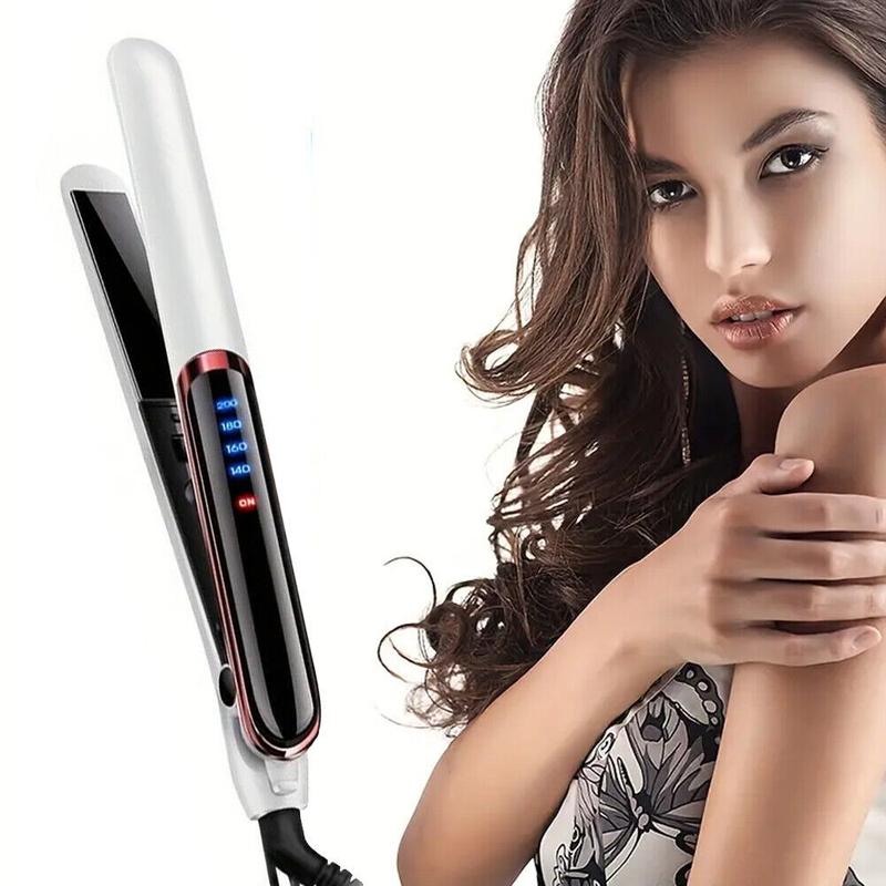 Professional Ceramic Hair Straightener & Curler – 2-in-1 Salon Styling Tool 4