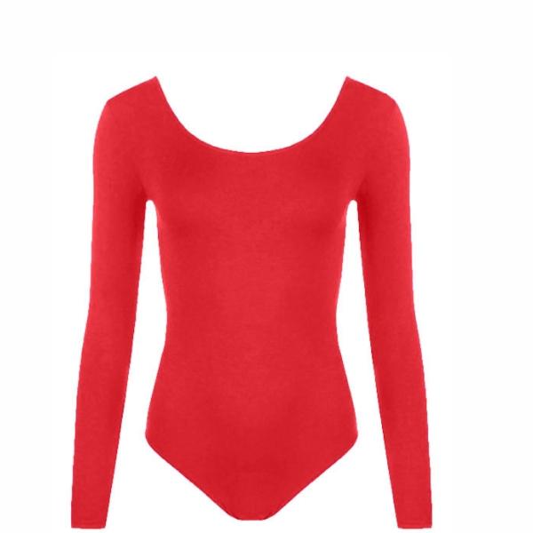 Stylish and Comfortable Girls Full Sleeve Plain Microfibre Leotard for Dance, Gymnastics, and Ballet 7