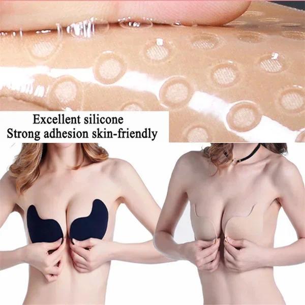 Product Introduction of Invisible Strapless Adhesive Stick Bra Strapless Push Up Bras Women Lingerie Seamless Silicone Nipple Covers Bralette Underwear 13
