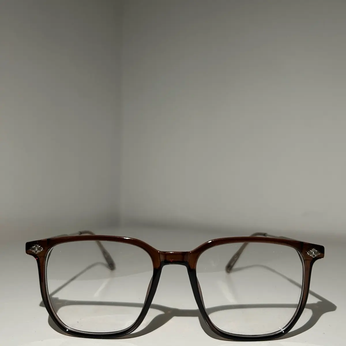 Chrome Hearts Styled Clear Lens Glasses Retro Jelly Color Fashion Decorative Glasses Ultralight Spectacles For Women Men