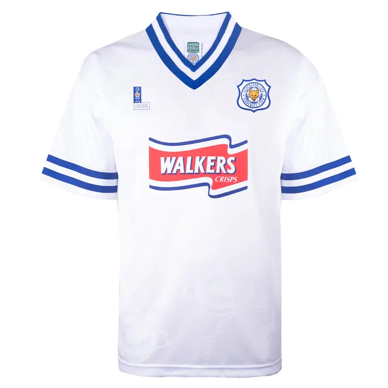 Leicester City 1997 Away Retro Football Shirt . 0
