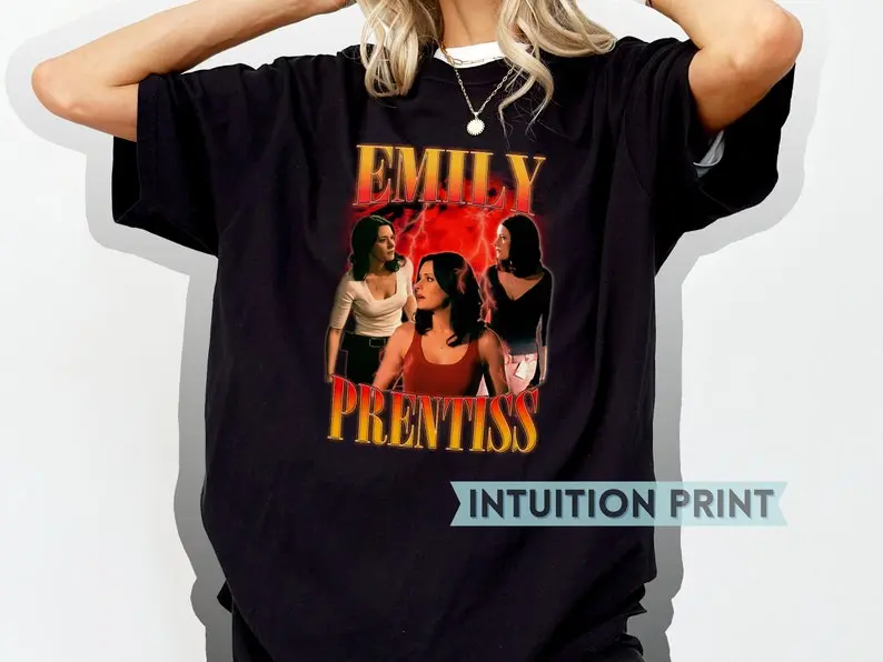 Emily Prentiss Vintage T-Shirt Design, Criminal Minds Fan Gift, Paget Brewster