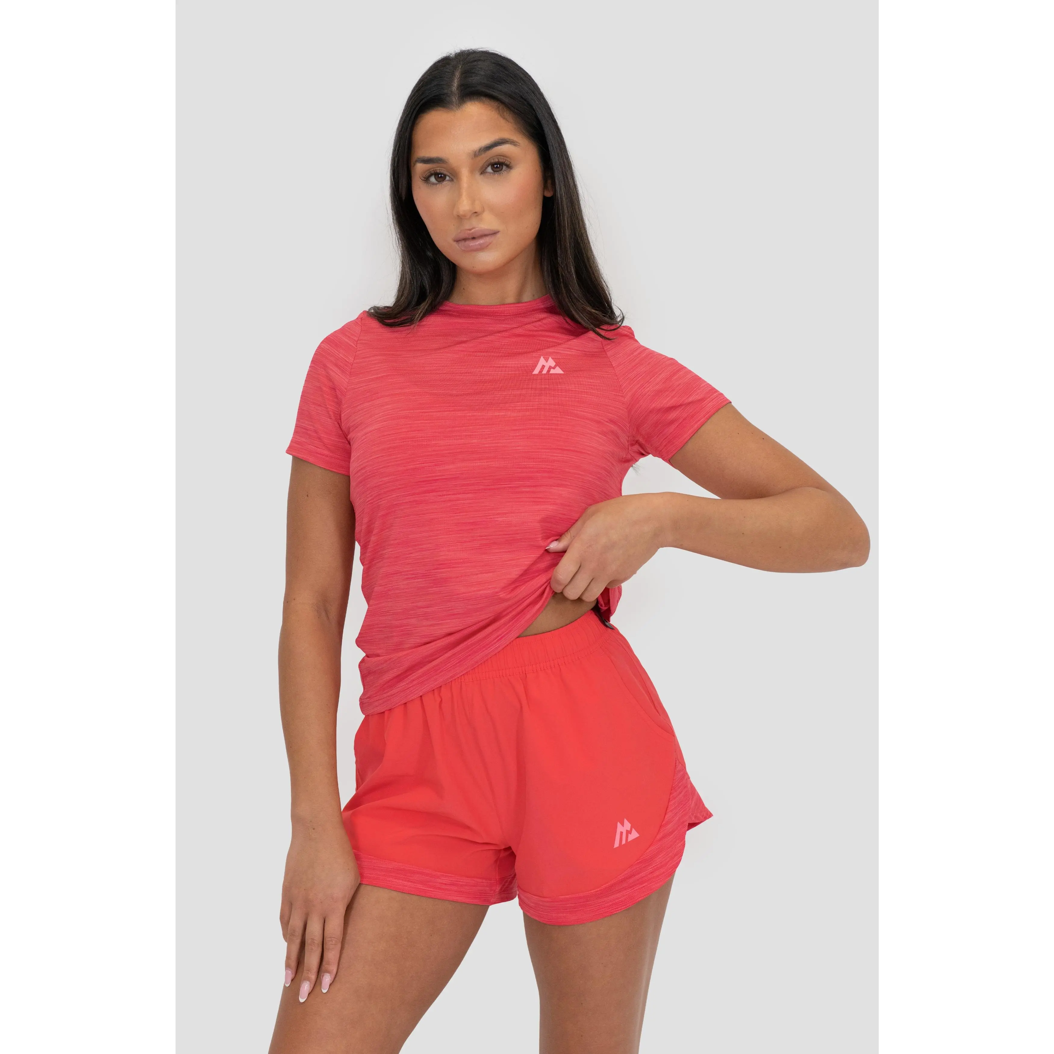 Montirex Women's Trail T-Shirt - Berry Pink Multi