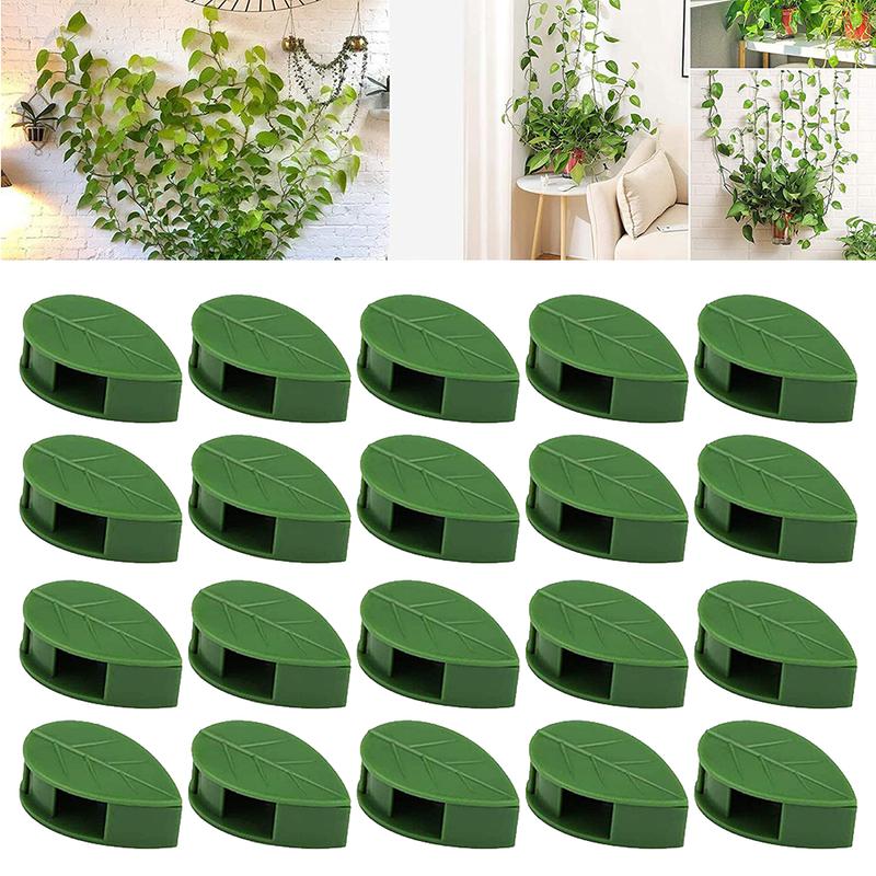 10PCS Climbing Plant Wall Clips Invisible Fixture Hook Clip Vine Sticky Vines NEW 1