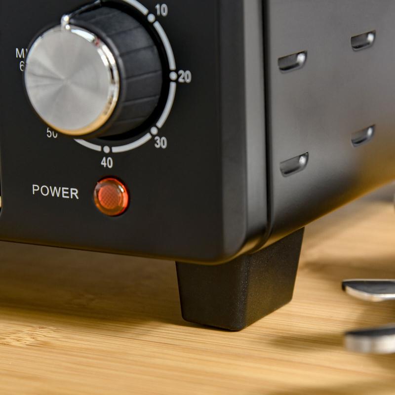 Mini Oven 21L Countertop Electric Toaster Oven with Adjustable Temperature Timer 6