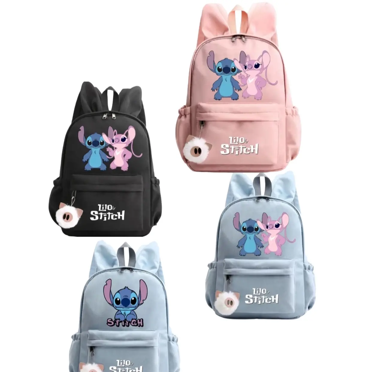 Cute stitch 4 different style backpacks cute gift birthday Xmas