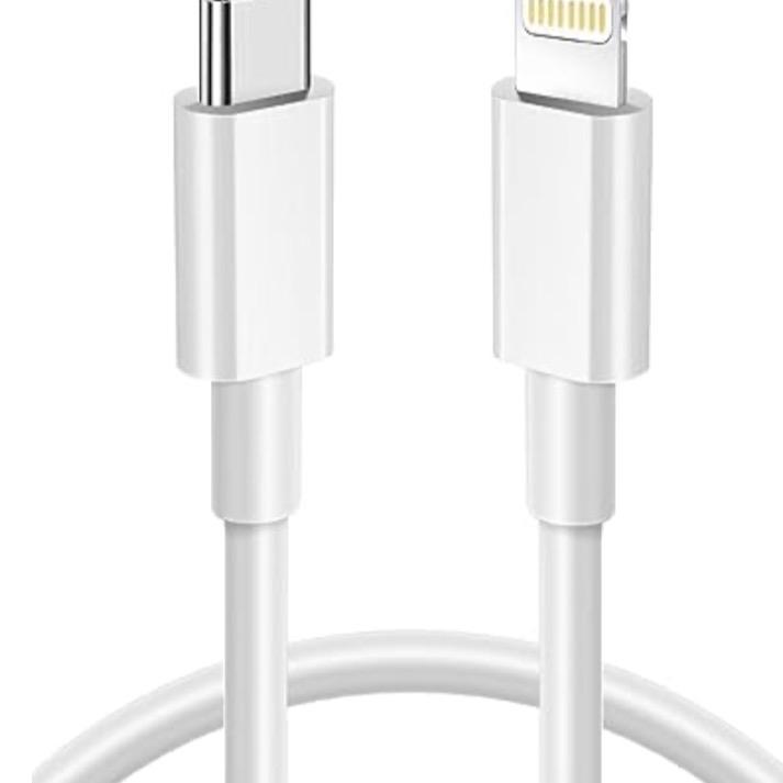 USB C to iPhone Fast Charge Cable Charging Smartphone Mobile Charger Cellphone 0