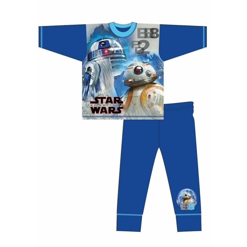 Boys Disney Star Wars Pyjamas Top & Long Bottoms Baby Age 1 - 5 Years 2