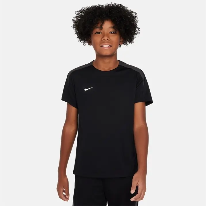 Nike Kids Strike Dri Fit Short Sleeve Global Football Top Juniors Sports 0